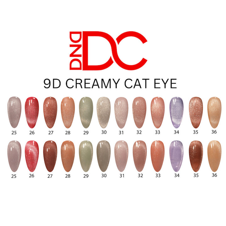 DND 9D Cat Eye Creamy #29 – Misty Moss