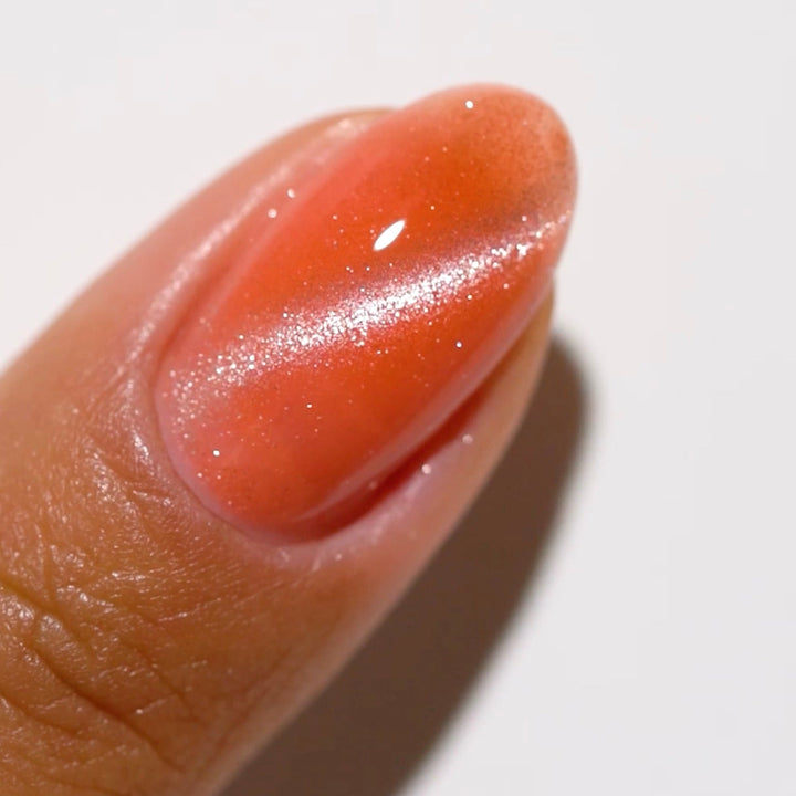 DND 9D Cat Eye Smoothie #12 - Coral Ice