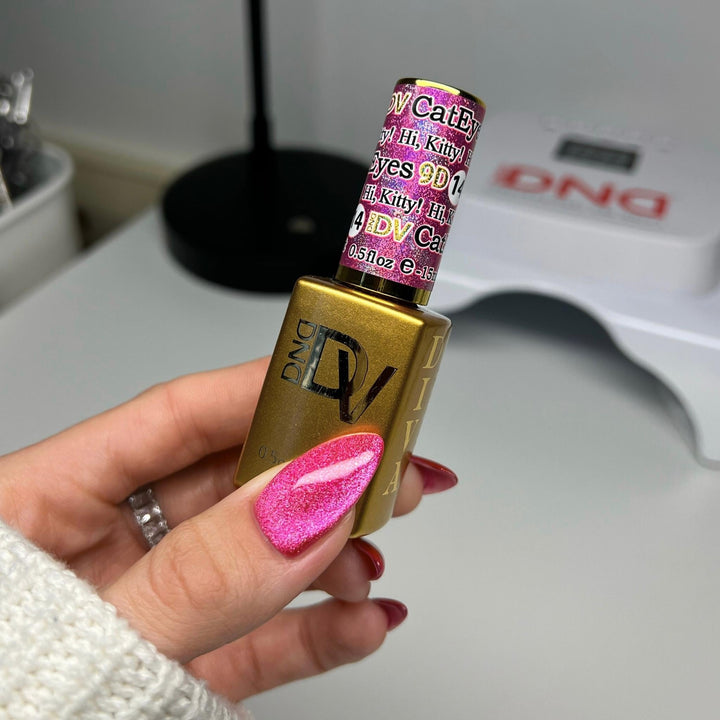 DND DIVA 9D Cat Eye Candy #14 - Hi, Kitty!