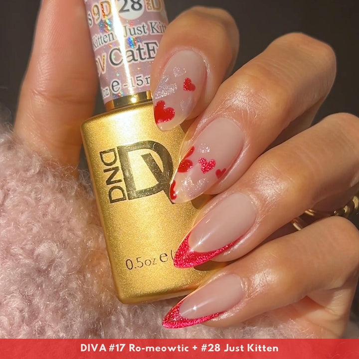 DND DIVA 9D Cat Eye Candy #17 - Ro-meowtic