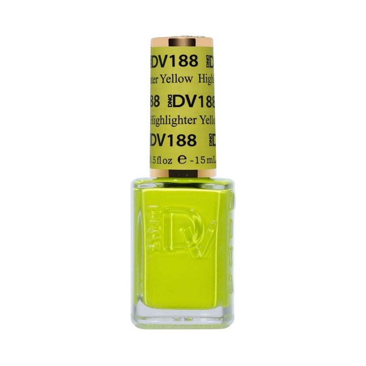DND Highlighter Yellow DIVA #188 - Final Sale
