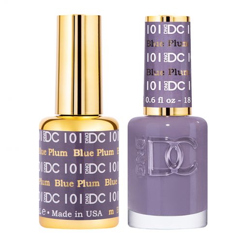 DC Blue Plum Gel Polish & Lacquer Duos #101