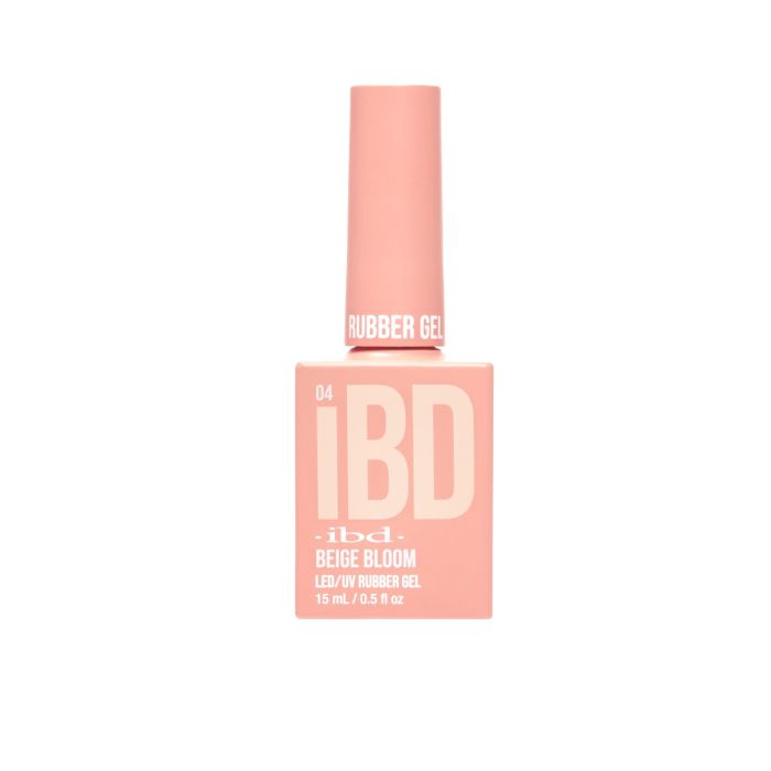 IBD 5OZ RUBBER GEL BEIGE BLOOM