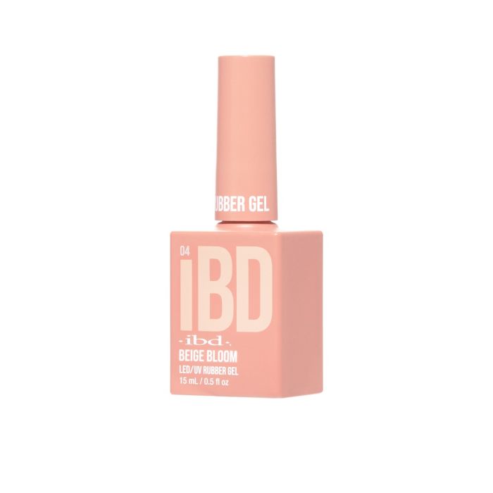 IBD 5OZ RUBBER GEL BEIGE BLOOM