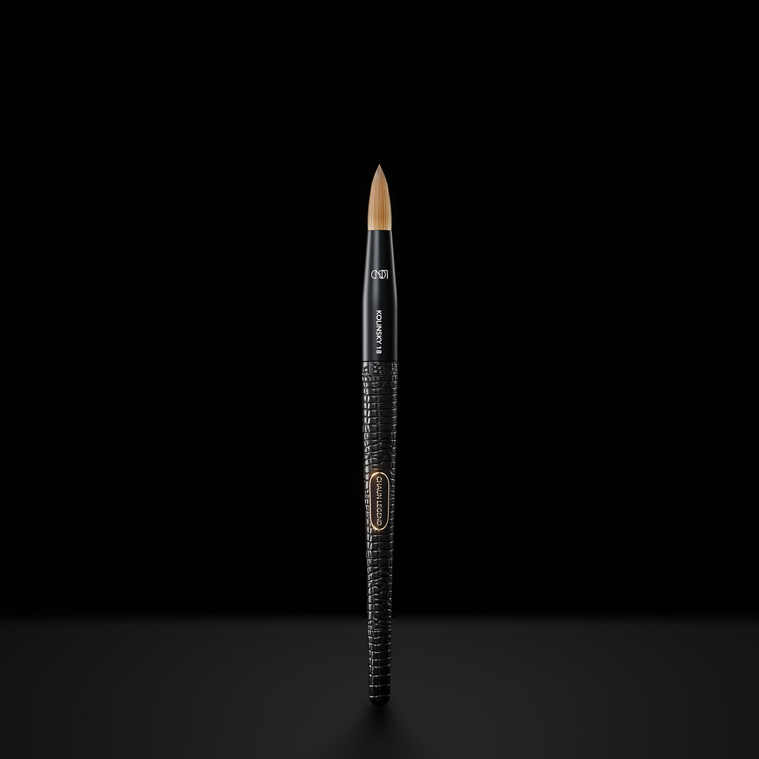 Chaun Legend LGND 100% Kolinsky Acrylic Brush #18