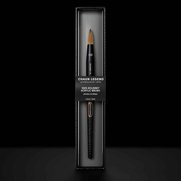 Chaun Legend LGND 100% Kolinsky Acrylic Brush #18