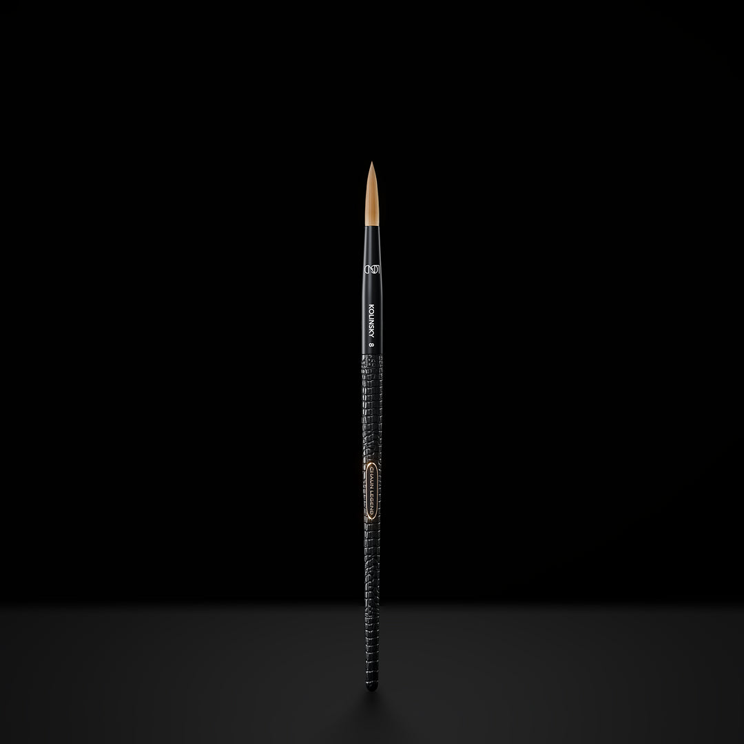 Chaun Legend LGND 100% Kolinsky Acrylic Brush #8