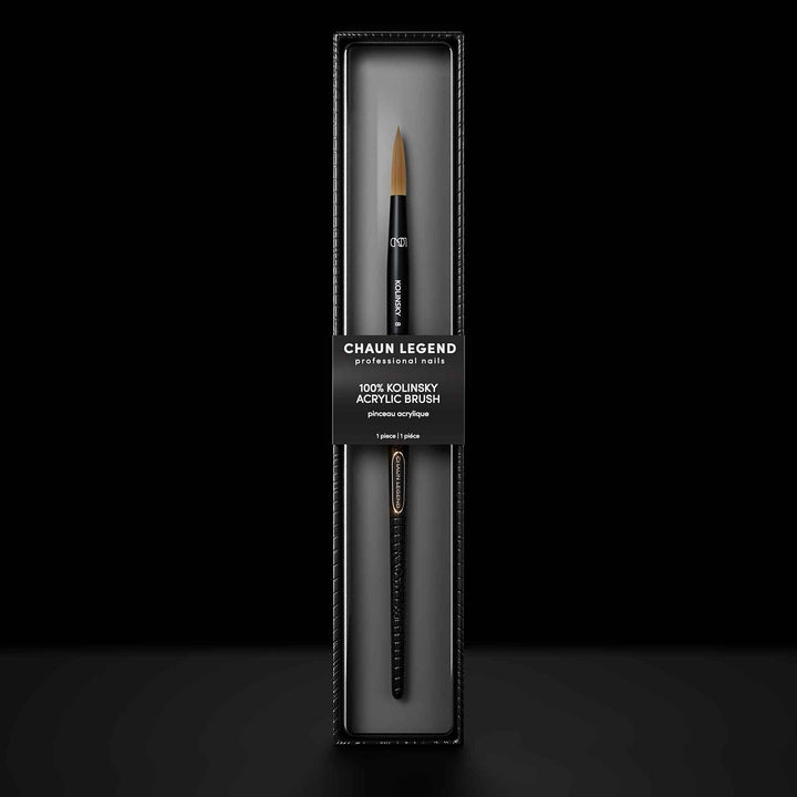 Chaun Legend LGND 100% Kolinsky Acrylic Brush #8