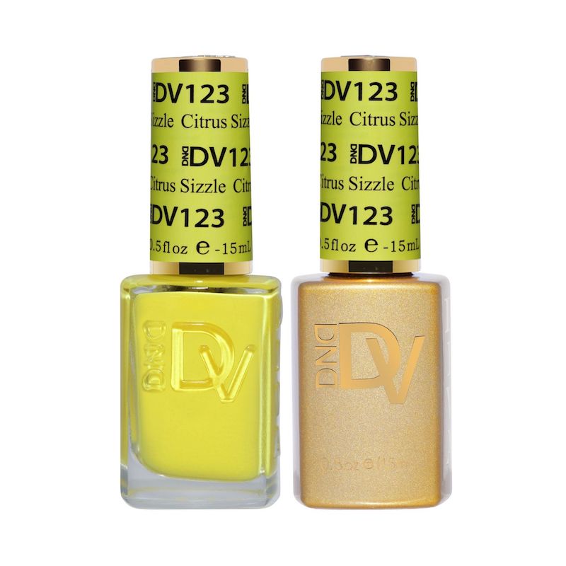 DND Citrus Sizzle DIVA  #123 - Final Sale