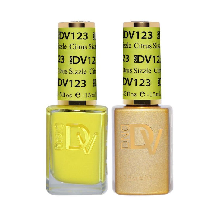 DND Citrus Sizzle DIVA  #123 - Final Sale
