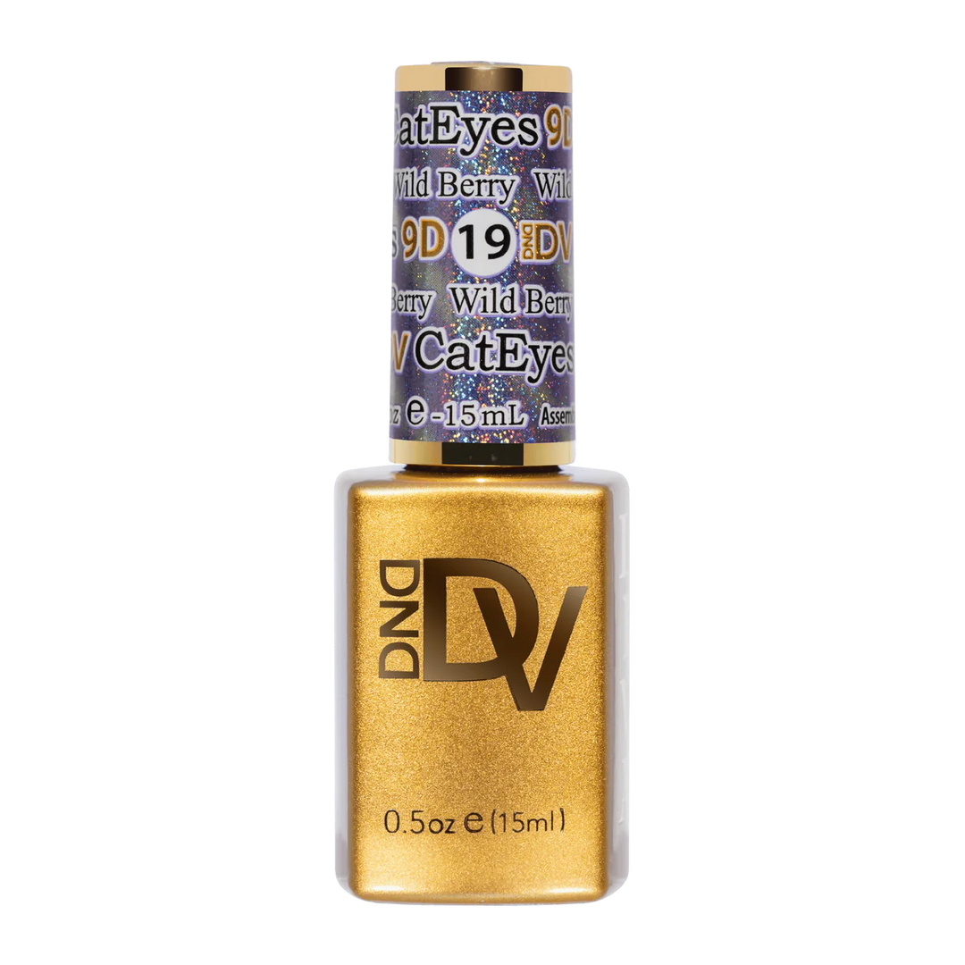 DND DIVA 9D Cat Eye Candy #19 - Wild Berry