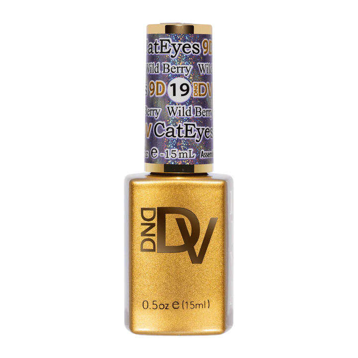 DND DIVA 9D Cat Eye Candy #19 - Wild Berry