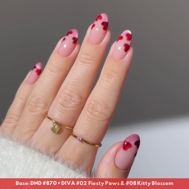 DND DIVA 9D Cat Eye Glassball #02 - Fiesty Paws