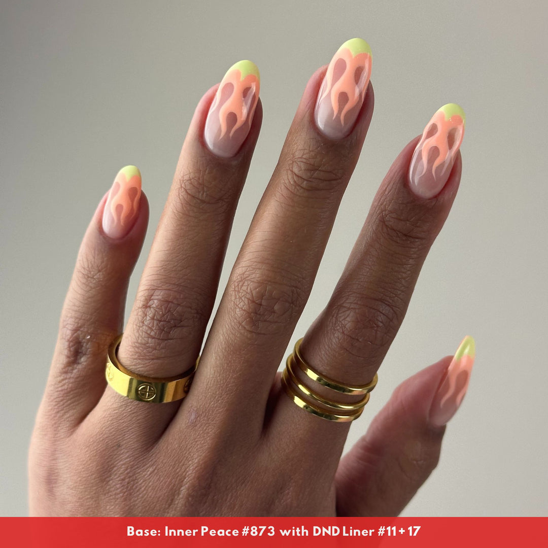 DND17 - Classic Lemon Yellow Gel Art Liner