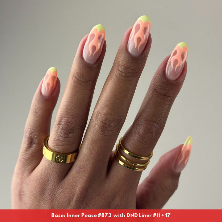 DND17 - Classic Lemon Yellow Gel Art Liner