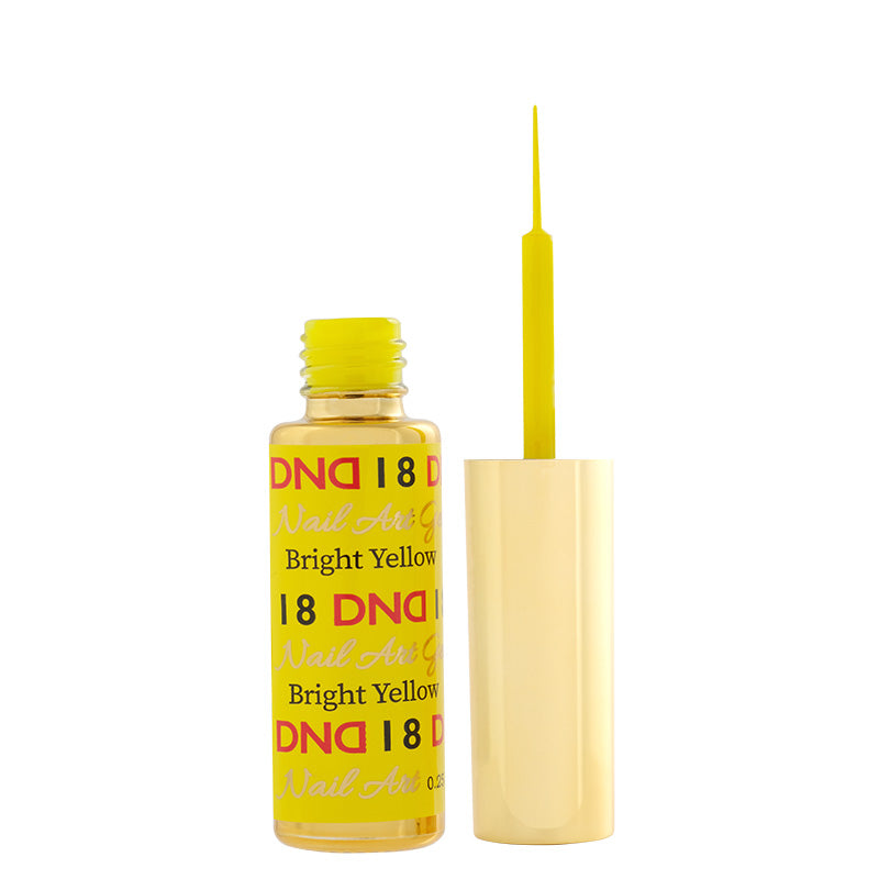 DND18 - Classic Bright Yellow Gel Art Liner