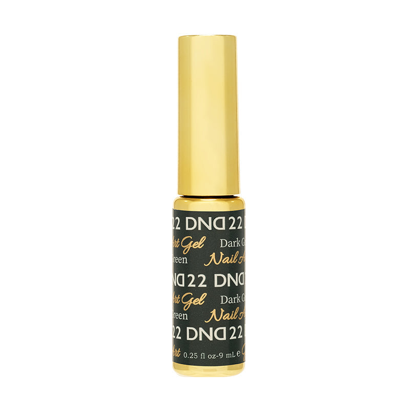 DND22 - Classic Dark Green Gel Art Liner
