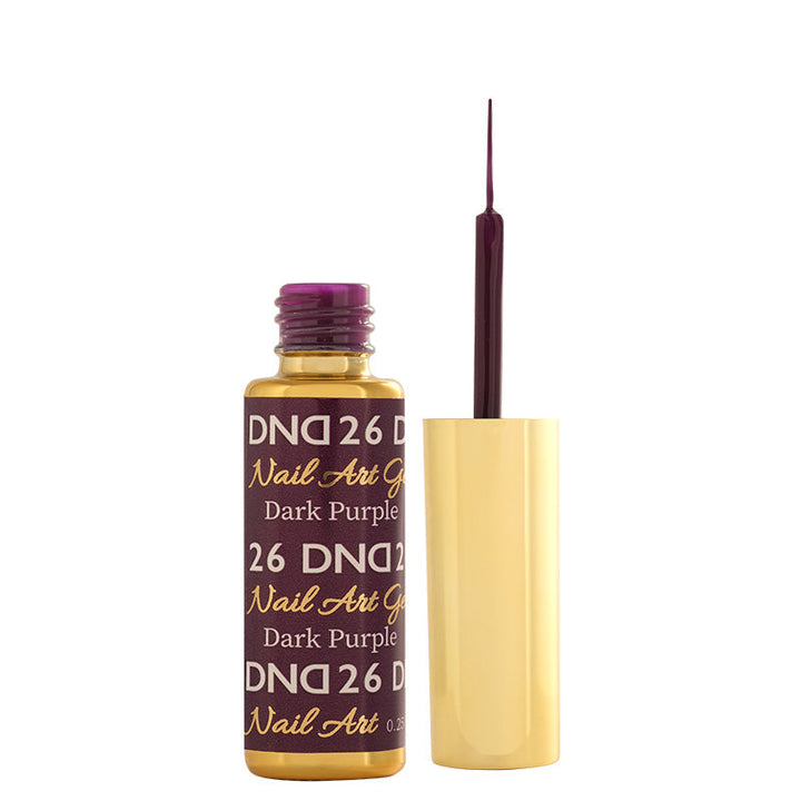 DND26 - Classic Dark Purple Gel Art Liner