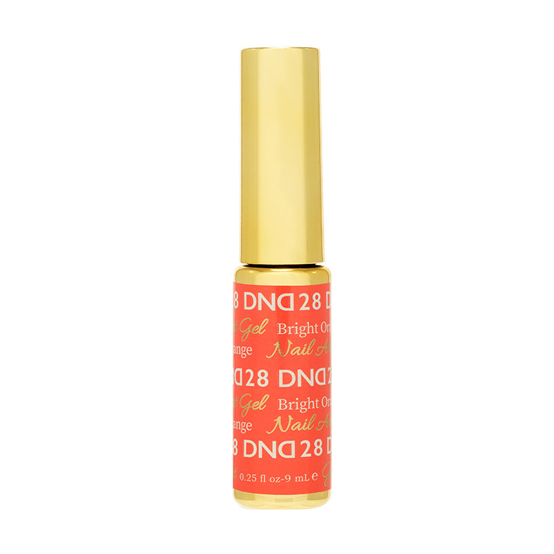 DND28 - Classic Bright Orange Gel Art Liner