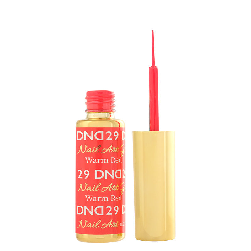 DND29 - Classic Warm Red Gel Art Liner