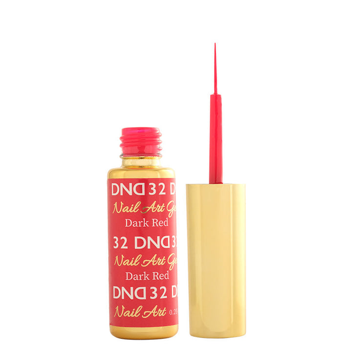 DND32 - Classic Dark Red Gel Art Liner