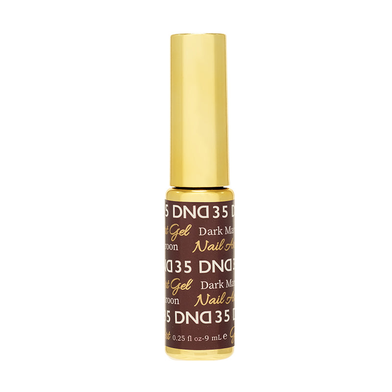 DND35 - Classic Dark Maroon Gel Art Liner