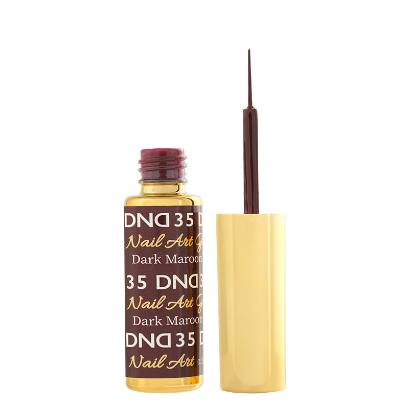 DND35 - Classic Dark Maroon Gel Art Liner