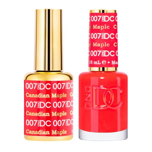 DC Canadian Maple  Gel Polish & Lacquer Duos #007