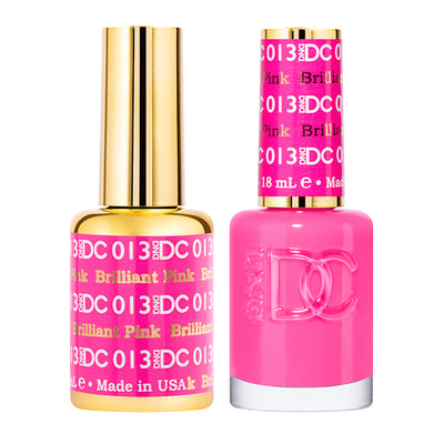 DC Brilliant Pink Gel Polish & Lacquer Duos #013