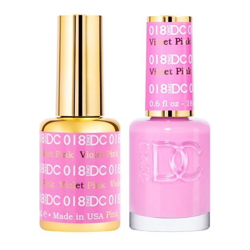 DC Violet Pink  Gel Polish & Lacquer Duos #018