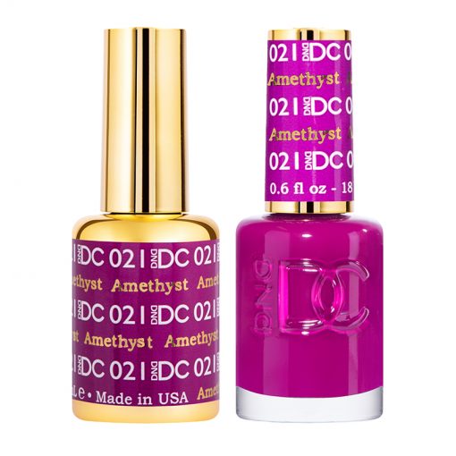 DC Amethst Gel Polish & Lacquer Duos #021
