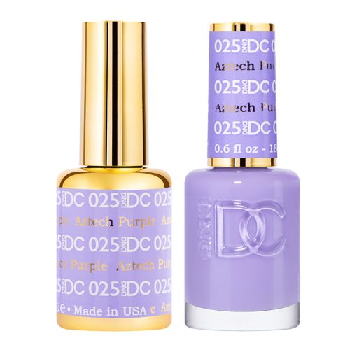 DC Aztech Purple Gel Polish & Lacquer Duos #025