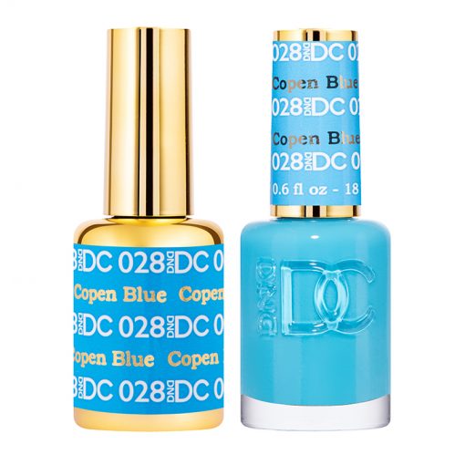 DC Copen Blue Gel Polish & Lacquer Duos #028