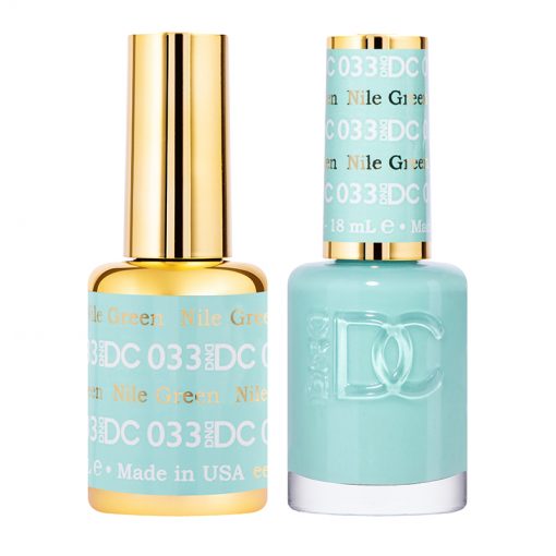 DC Nile Green Gel Polish & Lacquer Duos #033