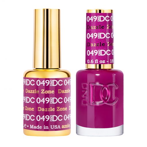 DC Dazzle Zone Gel Polish & Lacquer Duos #049