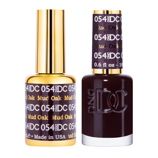 DC Mud Oak Gel Polish & Lacquer Duos #054