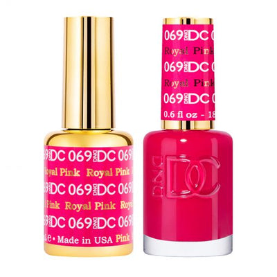 DC Royal Pink Gel Polish & Lacquer Duos #069