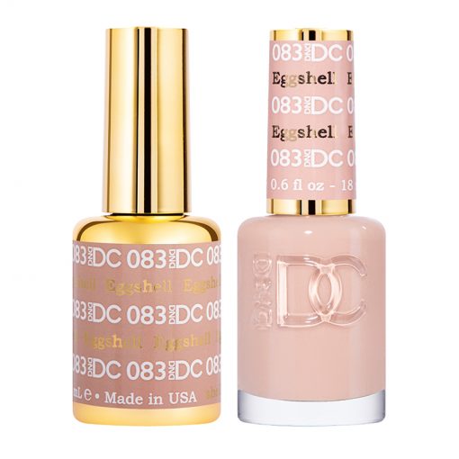 DC Eggshell Gel Polish & Lacquer Duos #083