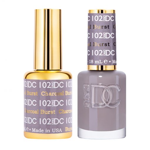DC Charcoal Burst Gel Polish & Lacquer Duos #102