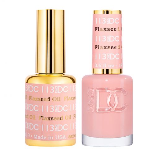 DC Flaxseed Oil Gel Polish & Lacquer Duos #113