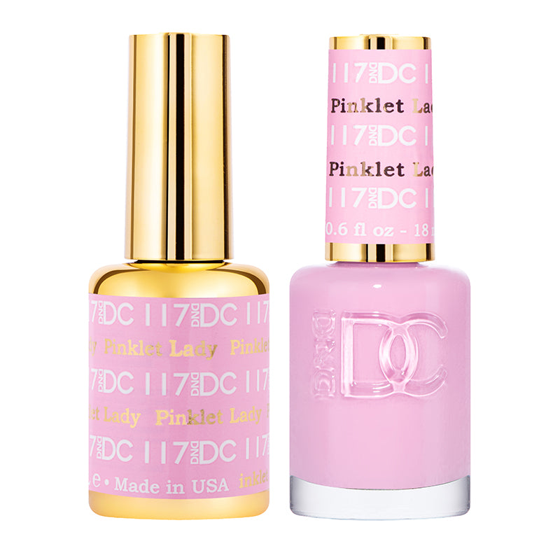 DC Pinklet Lady Gel Polish & Lacquer Duos #117