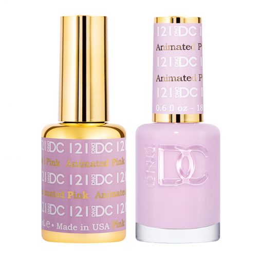 DC Animated Pink Gel Polish & Lacquer Duos #121