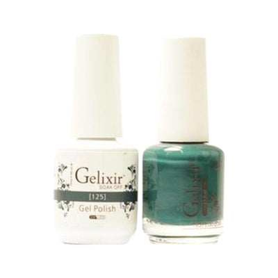 Gelixir 125 - Gelixir Gel Polish & Matching Nail Lacquer Duo Set - 0.5oz