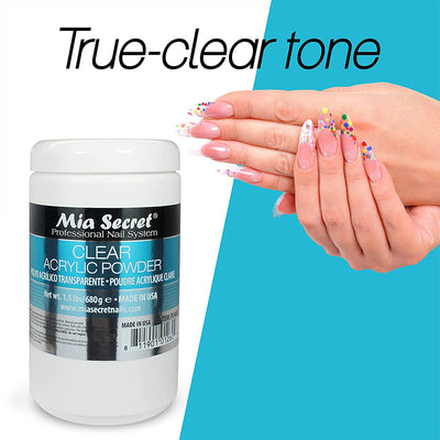 Mia secret - CLEAR ACRYLIC POWDER