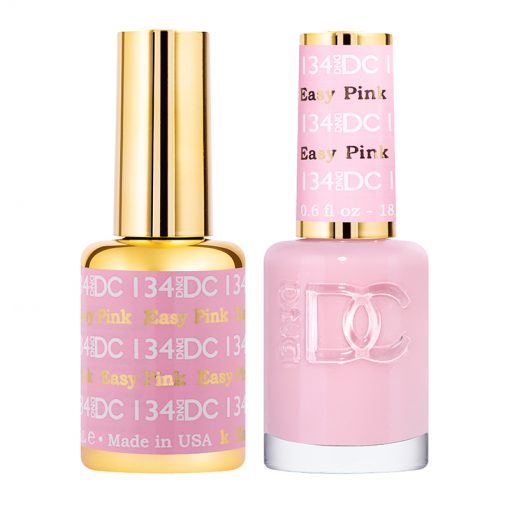 DC Easy Pink Gel Polish & Lacquer Duos #134