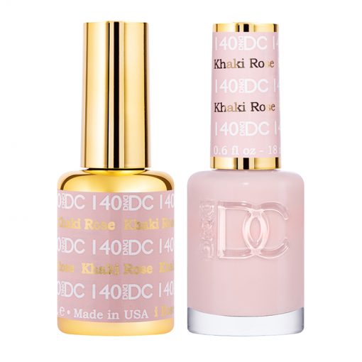 DC Khaki Rose Gel Polish & Lacquer Duos #140