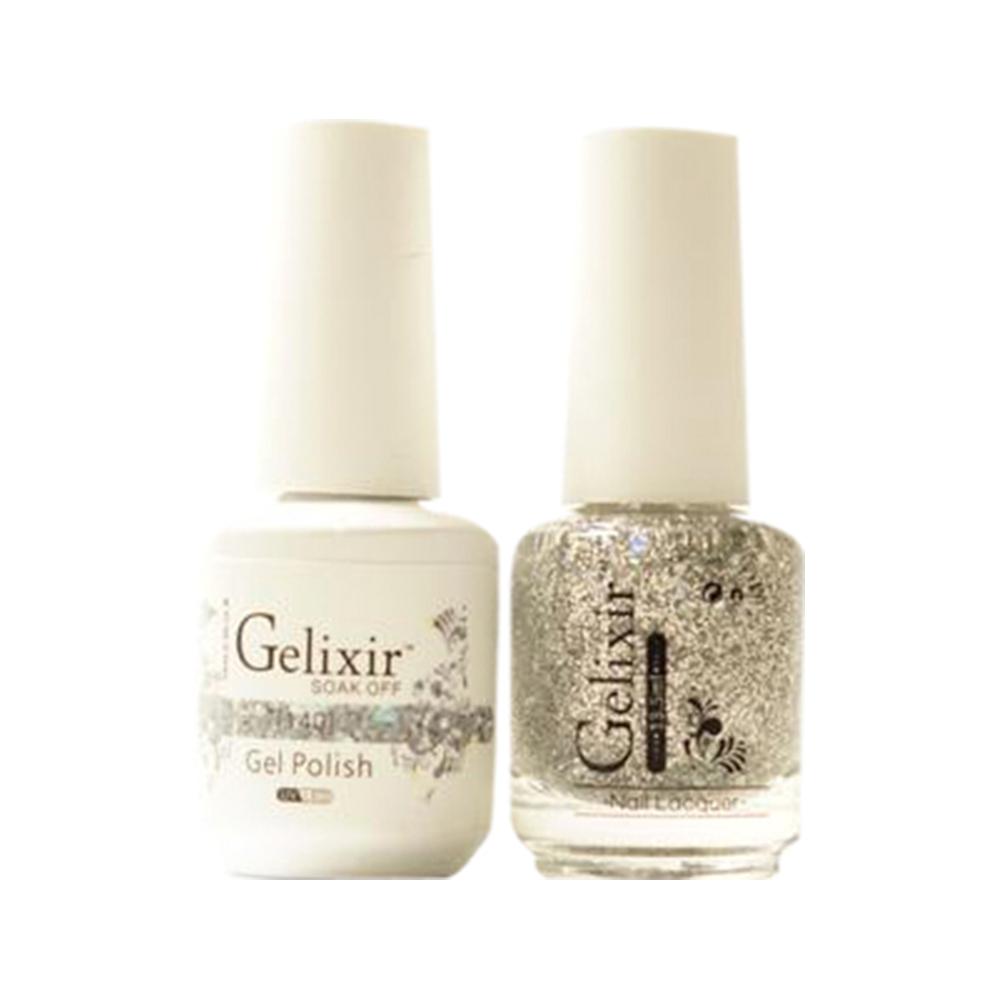 Gelixir 140 - Gelixir Gel Polish & Matching Nail Lacquer Duo Set - 0.5oz