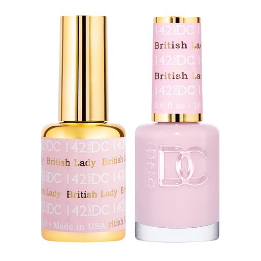 DC British Lady  Gel Polish & Lacquer Duos #142
