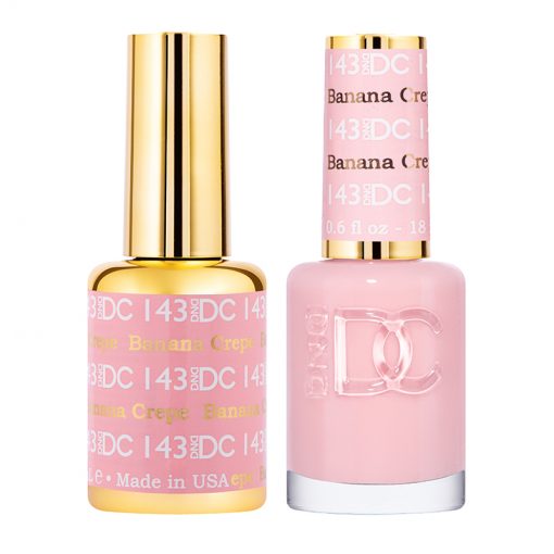 DC Banana Crepe Gel Polish & Lacquer Duos #143