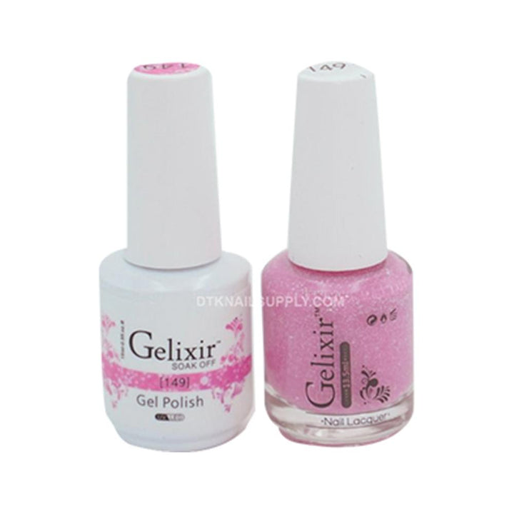 Gelixir 149 - Gelixir Gel Polish & Matching Nail Lacquer Duo Set - 0.5oz